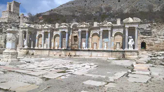 04/09/2017, Sagalassos Antonines Fountain, Burdur